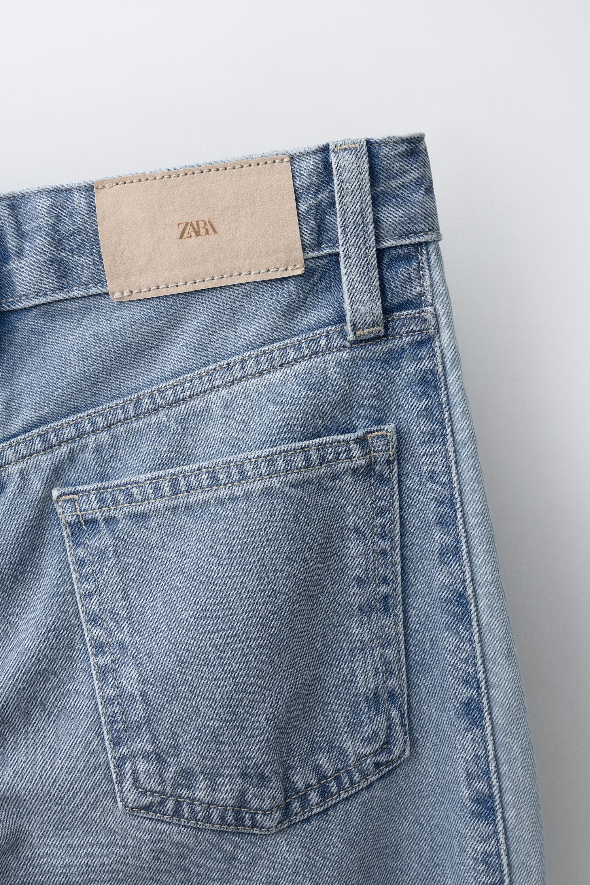 EMBROIDERED BALLOON JEANS